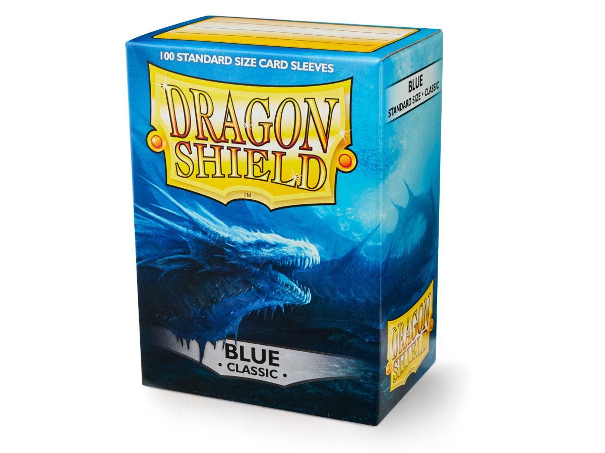 Dragon Shield Classic Sleeve - Blue ‘Drasmorx’ 100ct - Devastation Store | Devastation Store