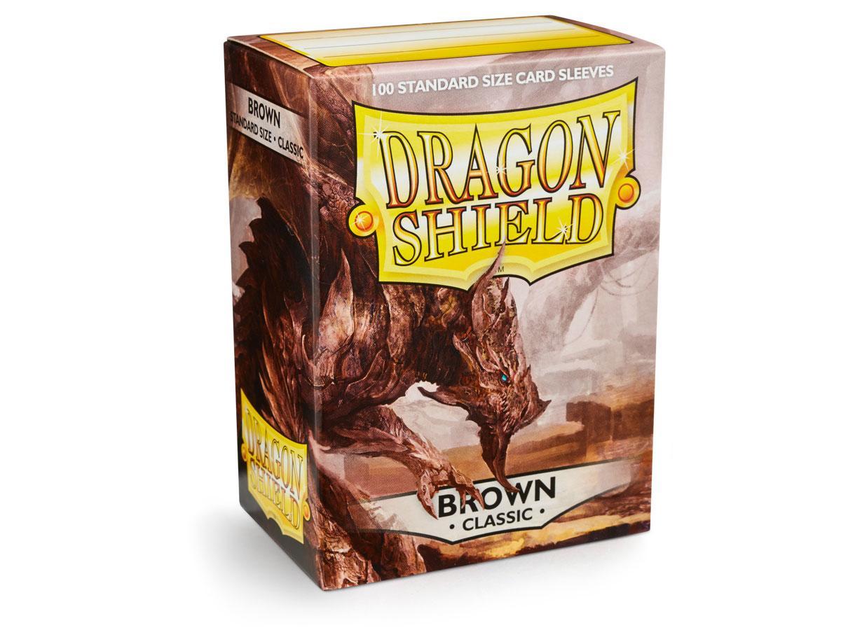 Dragon Shield Classic Sleeve - Brown ‘Brakish’ 100ct - Devastation Store | Devastation Store