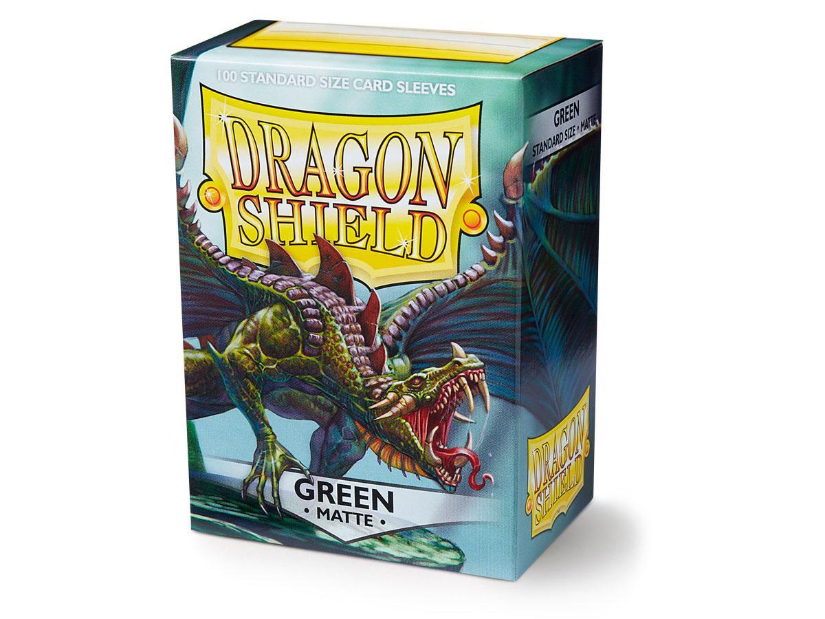 Dragon Shield Matte Sleeve - Green ‘Drakka Fiath’ 100ct - Devastation Store | Devastation Store