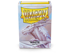 Dragon Shield Matte Sleeve - White ‘Bounteous’ 100ct - Devastation Store | Devastation Store