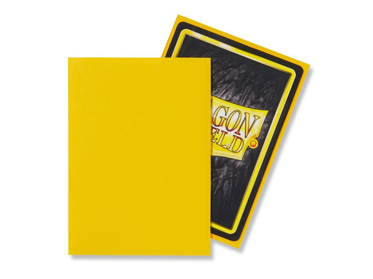 Dragon Shield Matte Sleeve - Yellow ‘Elichaphaz’ 100ct - Devastation Store | Devastation Store