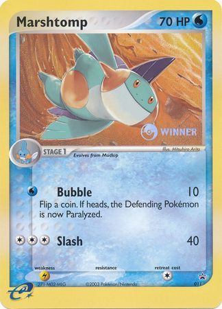 Marshtomp (011) (Jumbo Card) [Nintendo: Black Star Promos] | Devastation Store