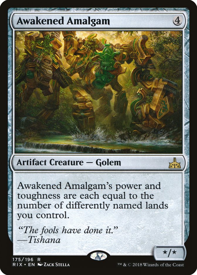 Awakened Amalgam [Rivals of Ixalan] | Devastation Store