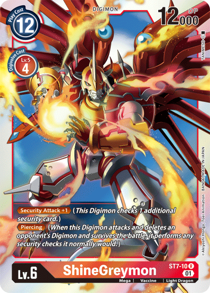 ShineGreymon [ST7-10] [Starter Deck: Gallantmon] | Devastation Store