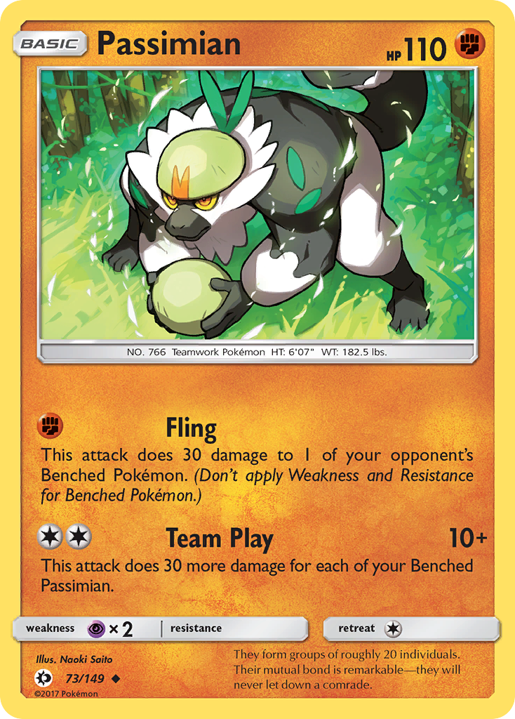 Passimian (73/149) [Sun & Moon: Base Set] | Devastation Store