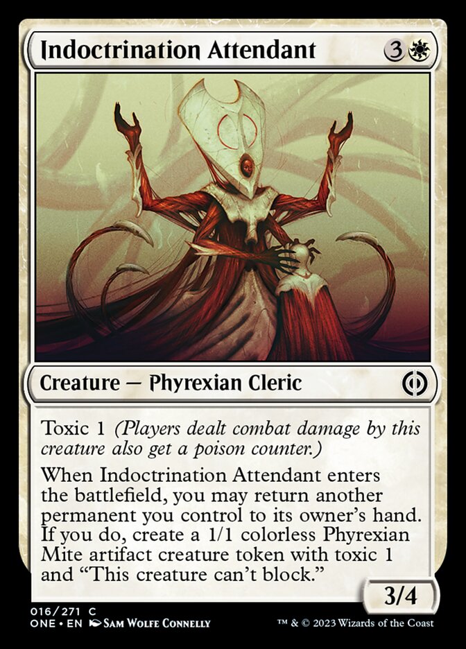 Indoctrination Attendant [Phyrexia: All Will Be One] | Devastation Store