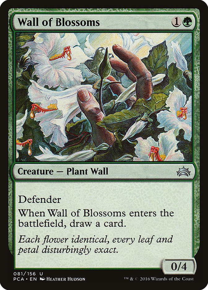 Wall of Blossoms [Planechase Anthology] - Devastation Store | Devastation Store