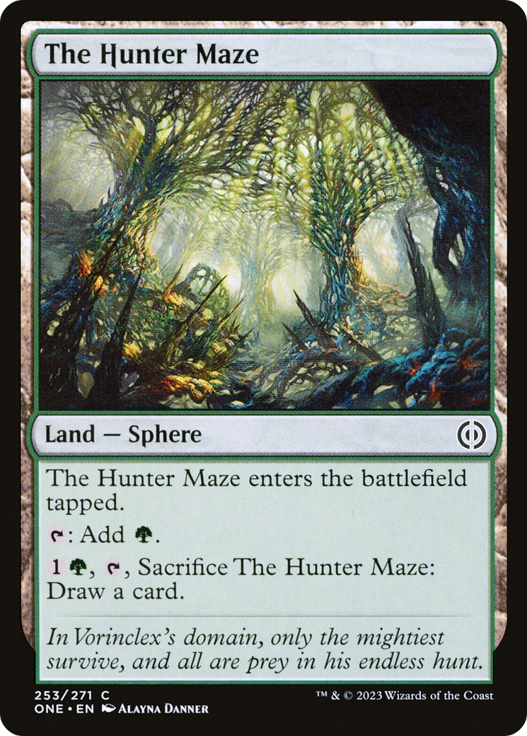 The Hunter Maze [Phyrexia: All Will Be One] | Devastation Store