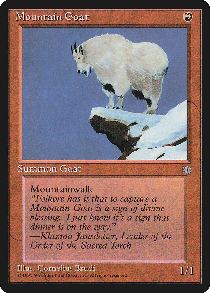 Mountain Goat [Ice Age] | Devastation Store