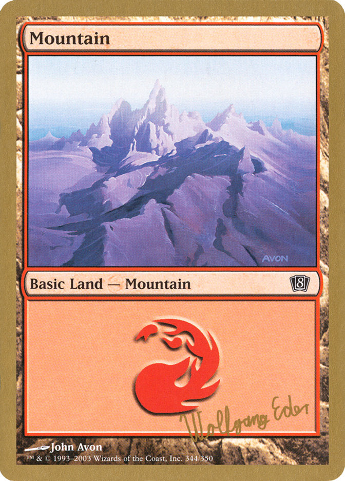 Mountain (Wolfgang Eder) [World Championship Decks 2003] | Devastation Store