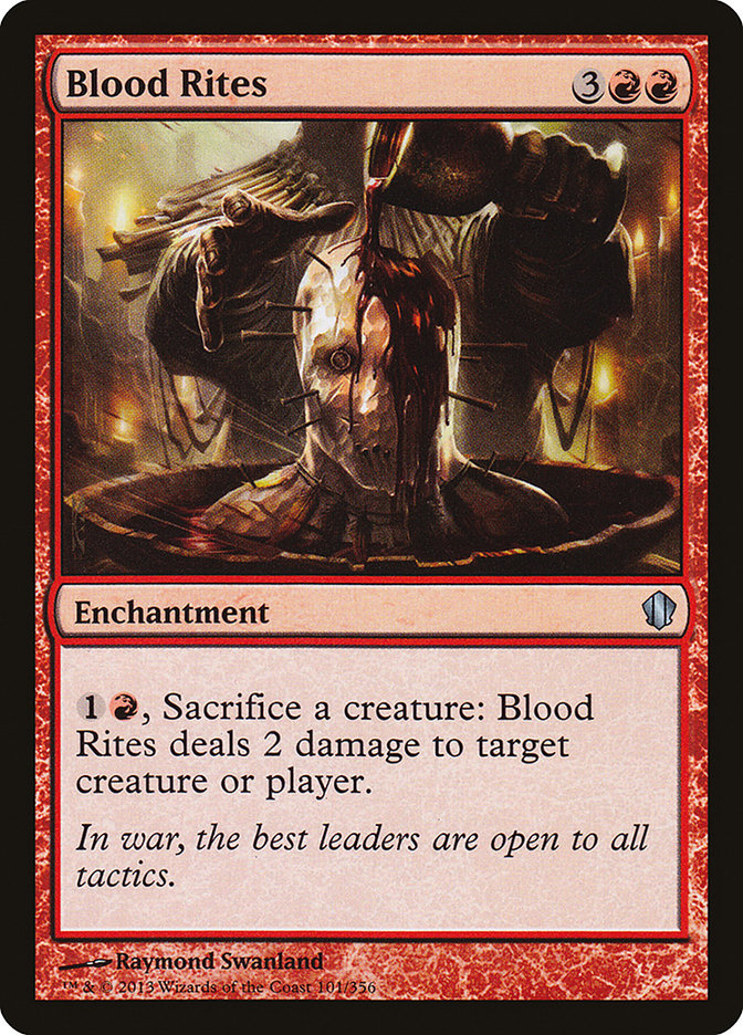 Blood Rites [Commander 2013] - Devastation Store | Devastation Store