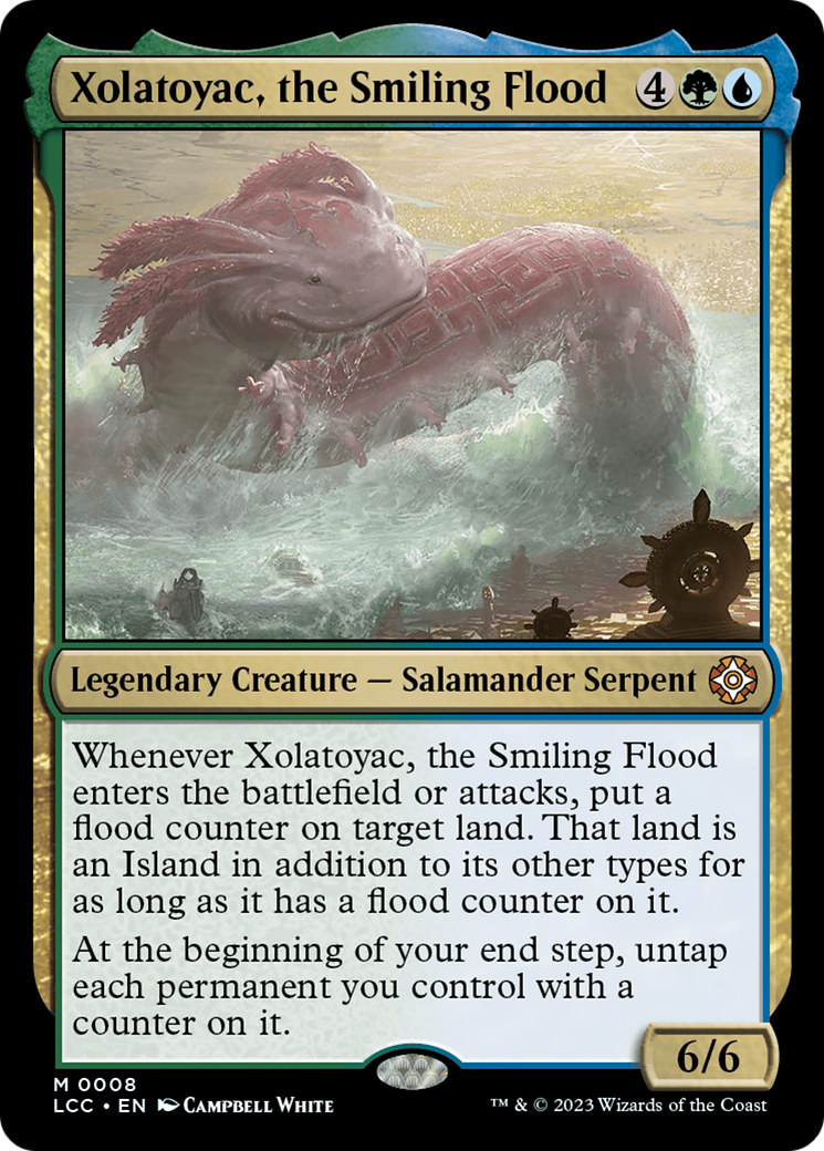 Xolatoyac, the Smiling Flood [The Lost Caverns of Ixalan Commander] | Devastation Store