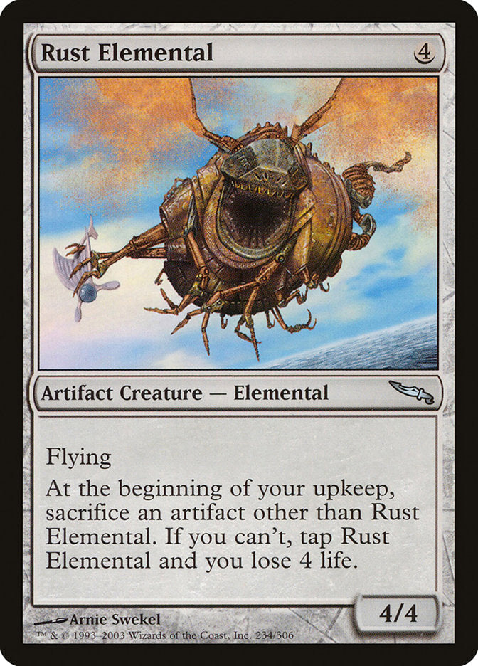 Rust Elemental [Mirrodin] | Devastation Store