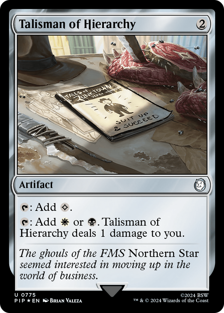 Talisman of Hierarchy (Surge Foil) [Fallout] | Devastation Store