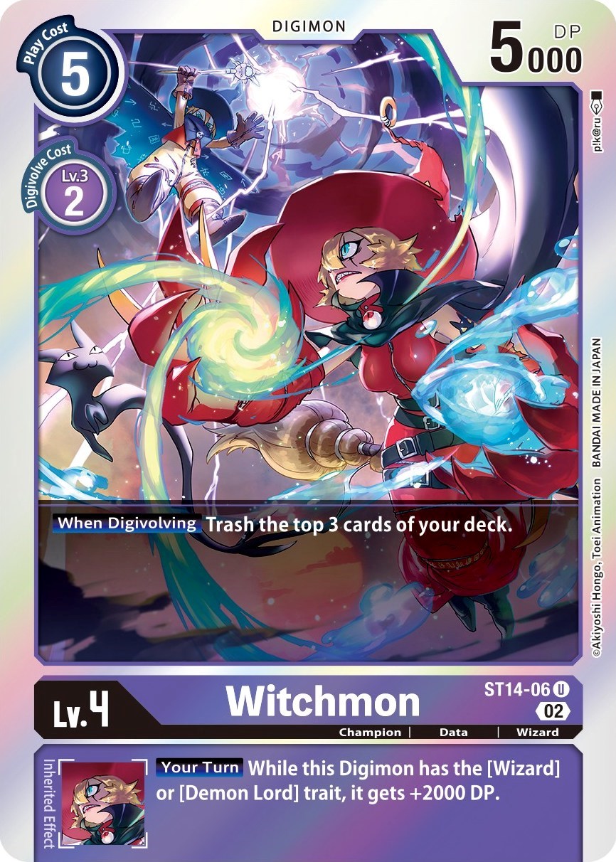 Witchmon [ST14-06] [Starter Deck: Beelzemon Advanced Deck Set] | Devastation Store