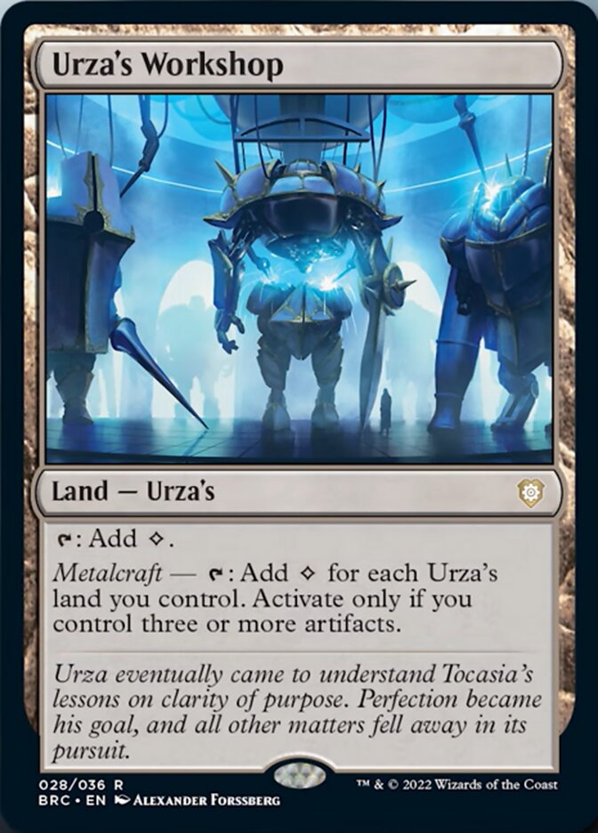 Urza's Workshop [The Brothers' War Commander] | Devastation Store