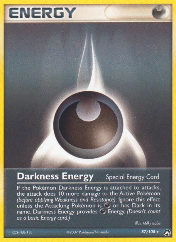 Darkness Energy (87/108) [EX: Power Keepers] | Devastation Store