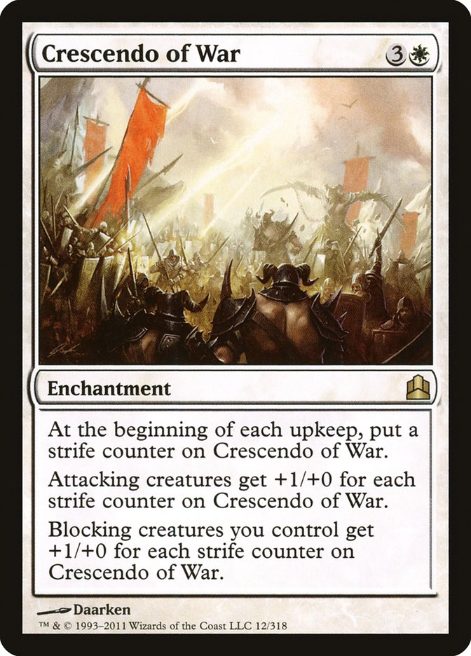 Crescendo of War [Commander 2011] | Devastation Store