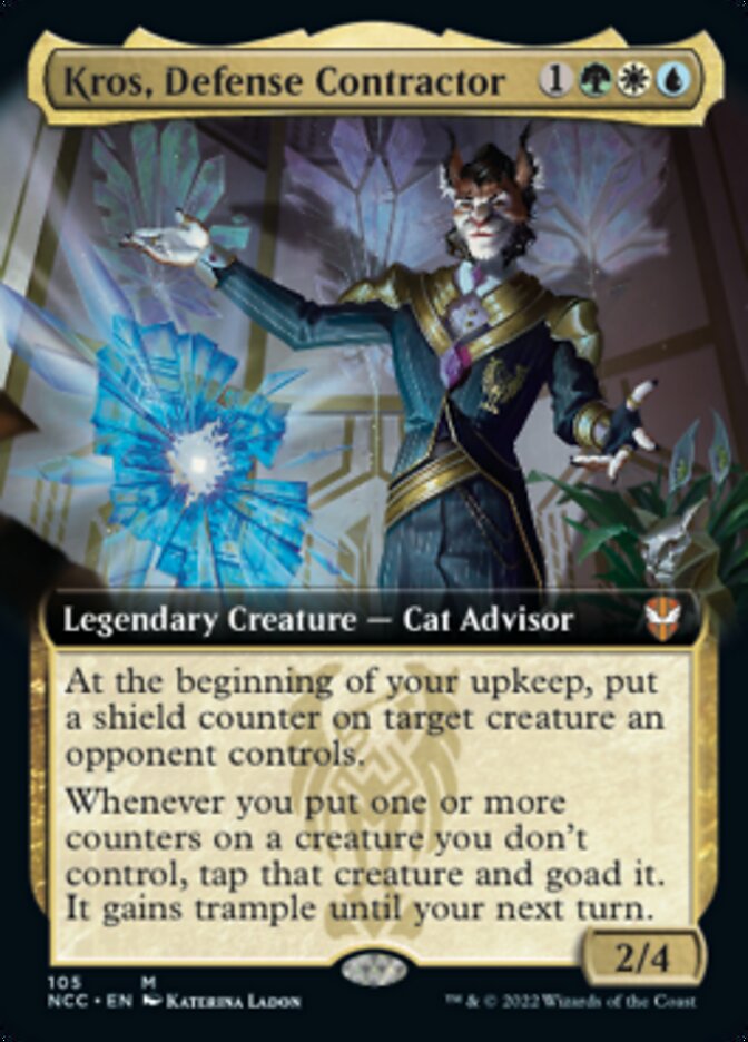 Kros, Defense Contractor (Extended Art) [Streets of New Capenna Commander] | Devastation Store