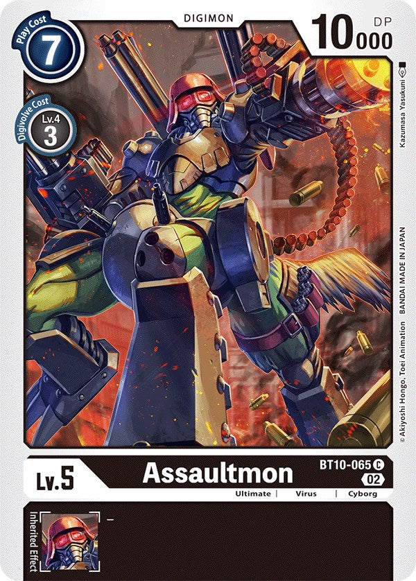 Assaultmon [BT10-065] [Xros Encounter] | Devastation Store