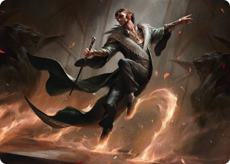 Fleetfoot Dancer Art Card [Streets of New Capenna Art Series] | Devastation Store