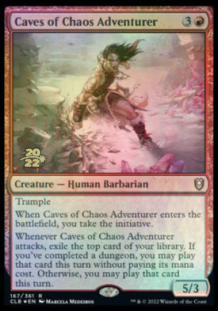 Caves of Chaos Adventurer [Commander Legends: Battle for Baldur's Gate Prerelease Promos] | Devastation Store