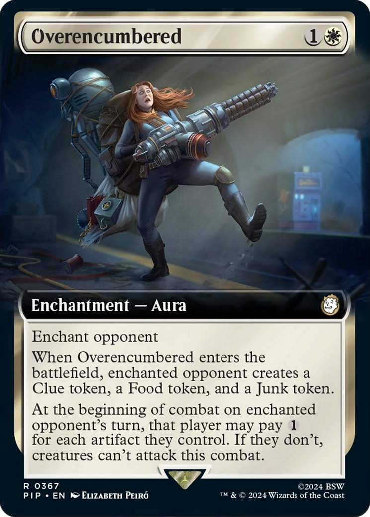 Overencumbered (Extended Art) [Fallout] | Devastation Store