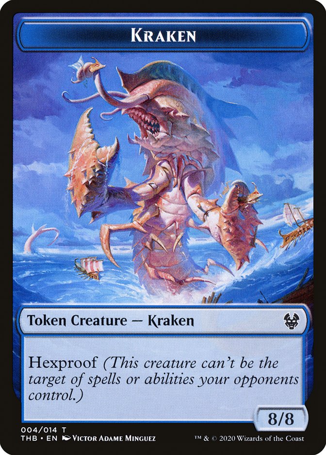 Kraken [Theros Beyond Death Tokens] | Devastation Store