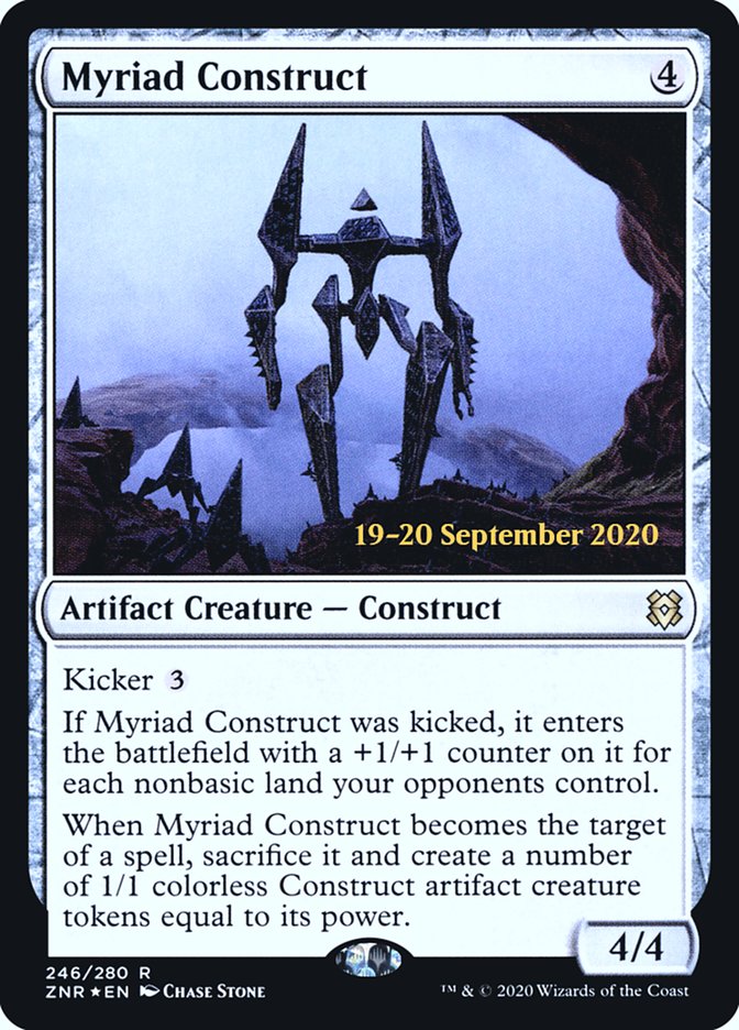 Myriad Construct [Zendikar Rising Prerelease Promos] | Devastation Store