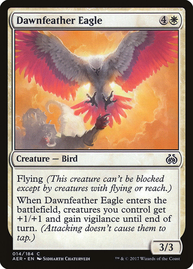 Dawnfeather Eagle (Intro Pack) [Aether Revolt Promos] | Devastation Store