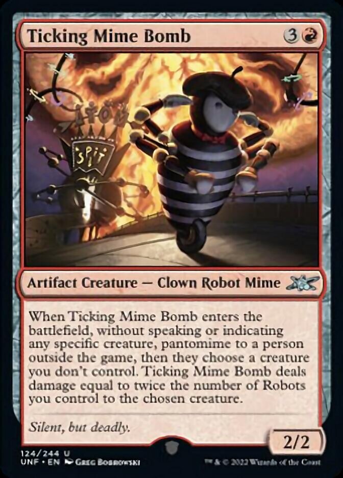 Ticking Mime Bomb [Unfinity] | Devastation Store