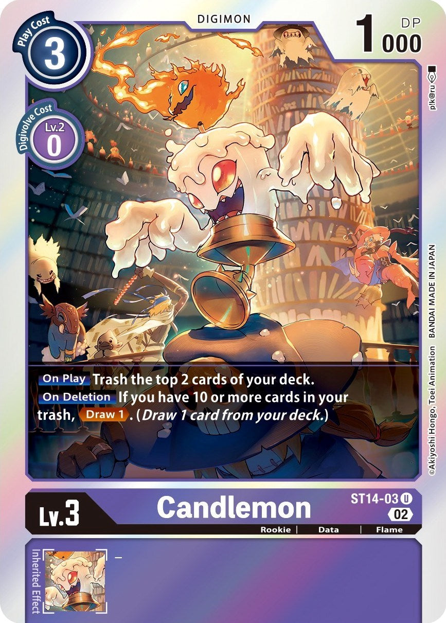 Candlemon [ST14-03] [Starter Deck: Beelzemon Advanced Deck Set] | Devastation Store