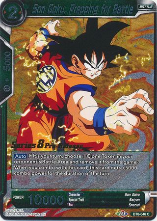 Son Goku, Prepping for Battle [BT8-046_PR] | Devastation Store