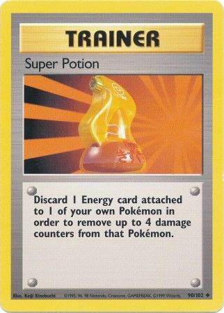 Super Potion (90/102) [Base Set Unlimited] | Devastation Store