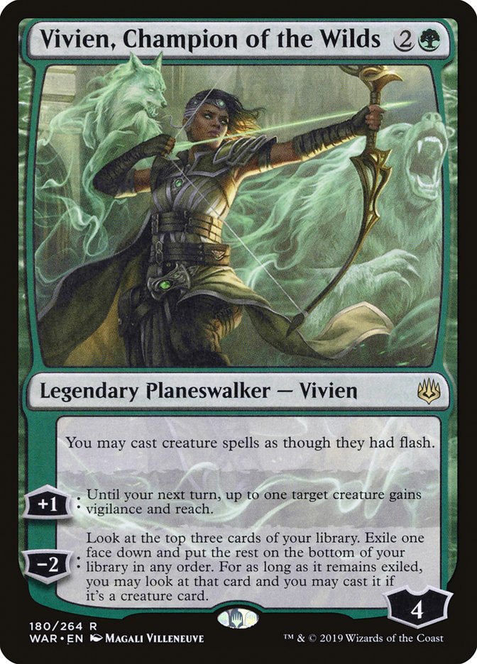 Vivien, Champion of the Wilds [War of the Spark] | Devastation Store