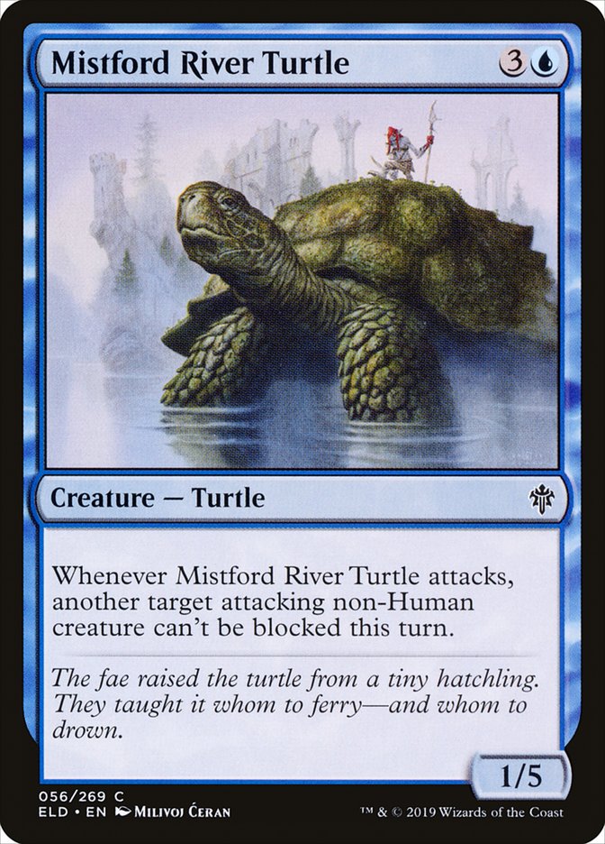 Mistford River Turtle [Throne of Eldraine] | Devastation Store