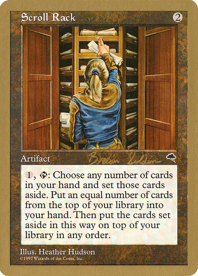 Scroll Rack (Brian Selden) [World Championship Decks 1998] | Devastation Store