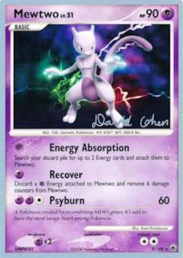 Mewtwo LV.51 (9/100) (Stallgon - David Cohen) [World Championships 2009] | Devastation Store