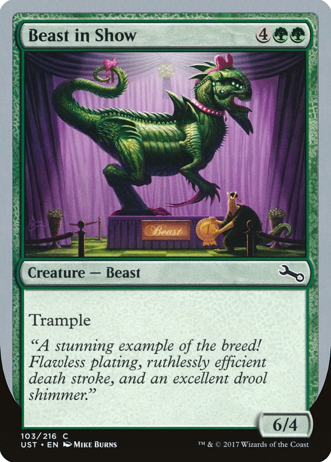 Beast in Show ("A stunning example...") [Unstable] - Devastation Store | Devastation Store
