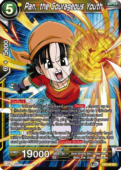Pan, the Courageous Youth (EB1-045) [Battle Evolution Booster] | Devastation Store