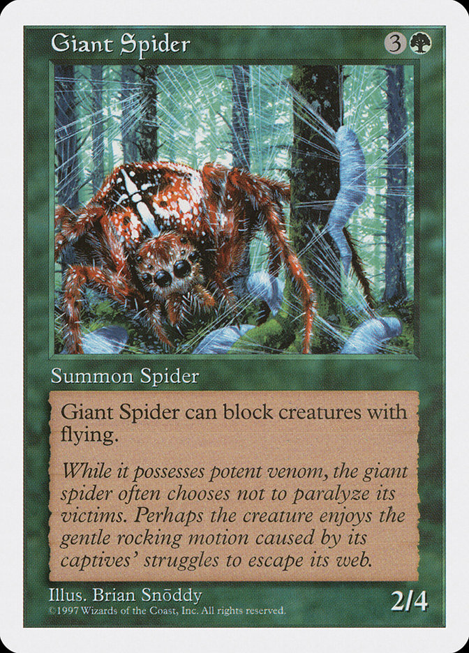 Giant Spider [Fifth Edition] | Devastation Store