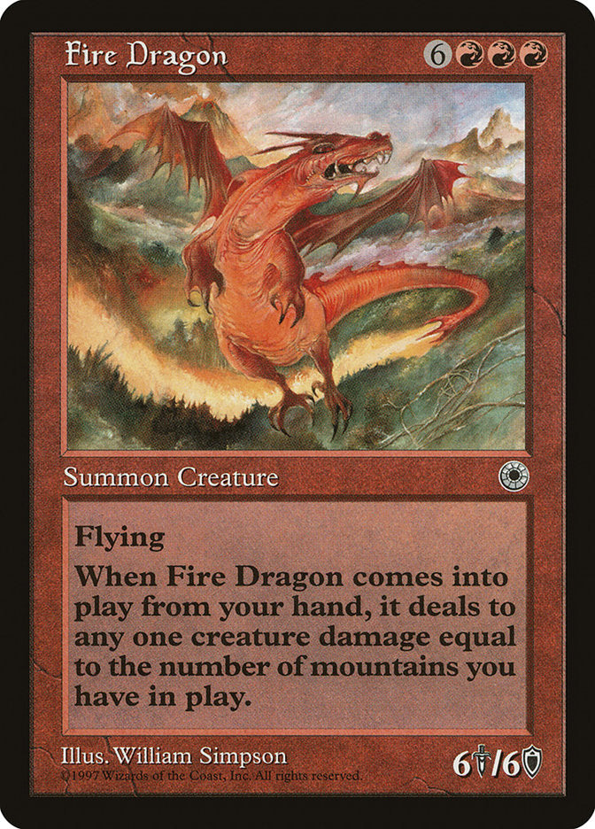 Fire Dragon [Portal] | Devastation Store
