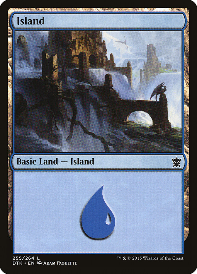 Island (255) [Dragons of Tarkir] | Devastation Store