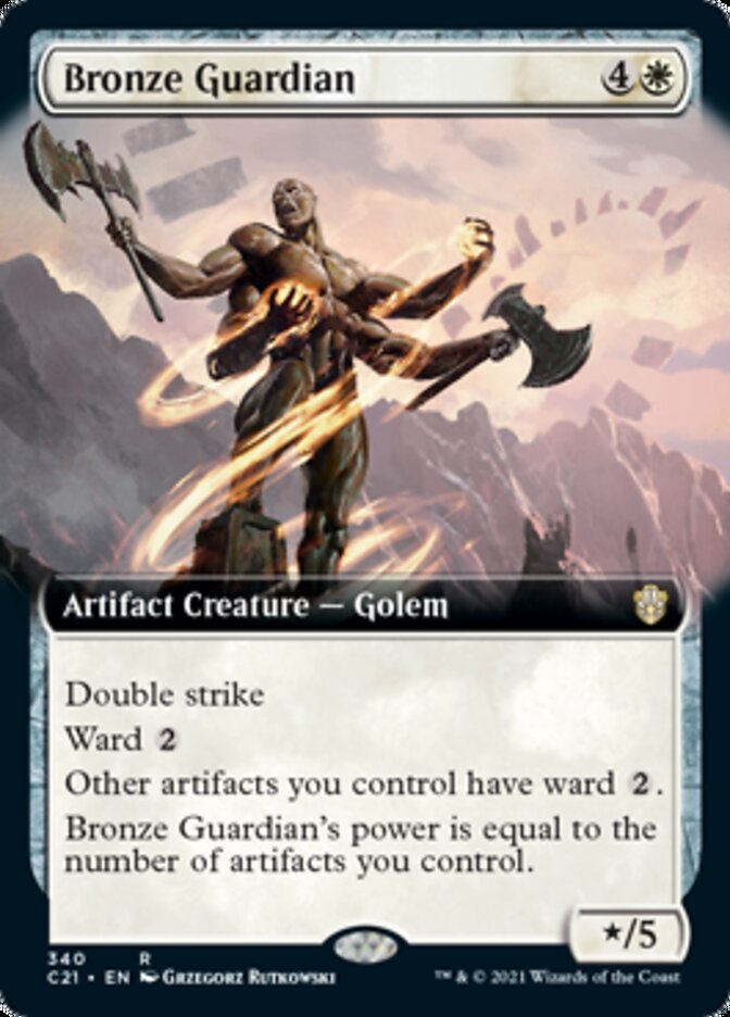 Bronze Guardian (Extended) [Commander 2021] | Devastation Store