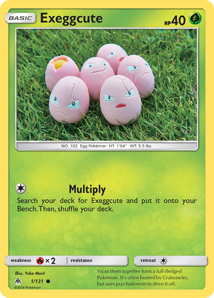 Exeggcute (1/131) [Sun & Moon: Forbidden Light] | Devastation Store