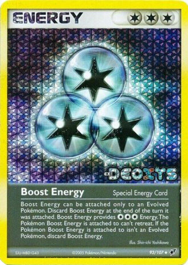 Boost Energy (93/107) (Stamped) [EX: Deoxys] | Devastation Store