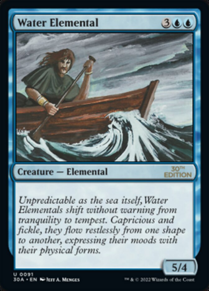Water Elemental [30th Anniversary Edition] | Devastation Store