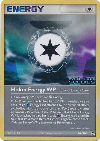 Holon Energy WP (106/113) (Stamped) [EX: Delta Species] | Devastation Store