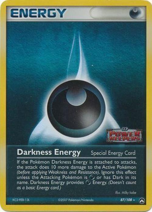 Darkness Energy (87/108) (Stamped) [EX: Power Keepers] | Devastation Store