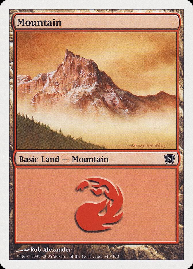 Mountain (346) [Ninth Edition] | Devastation Store